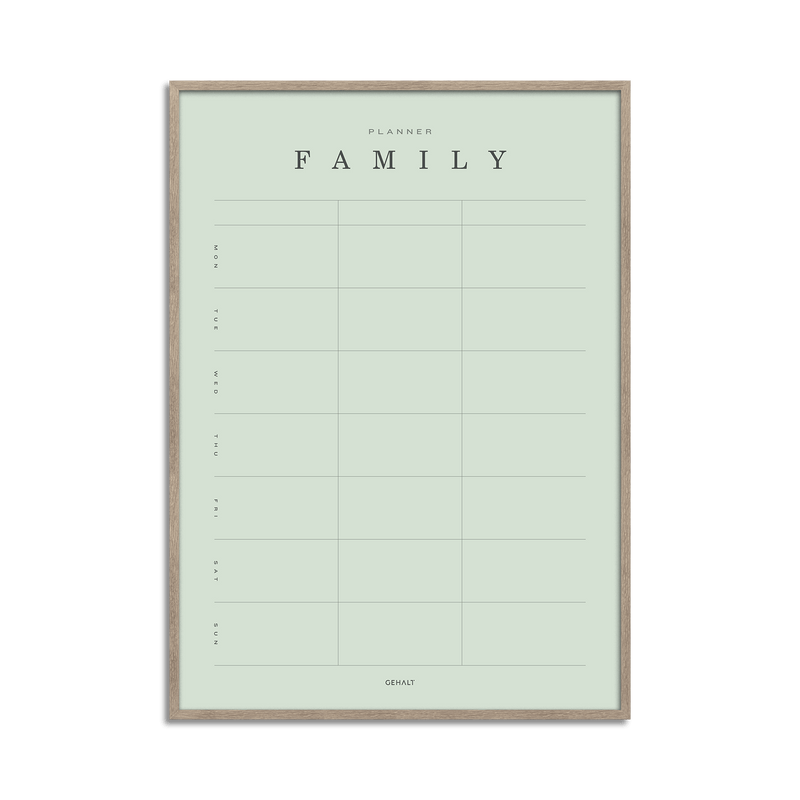 Family Planner til 3