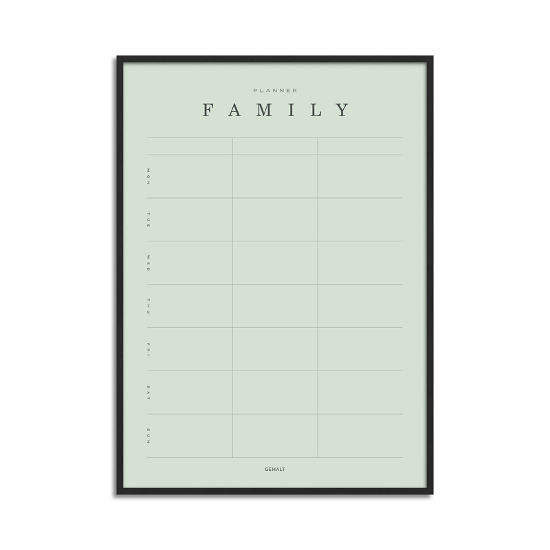 Family Planner til 3