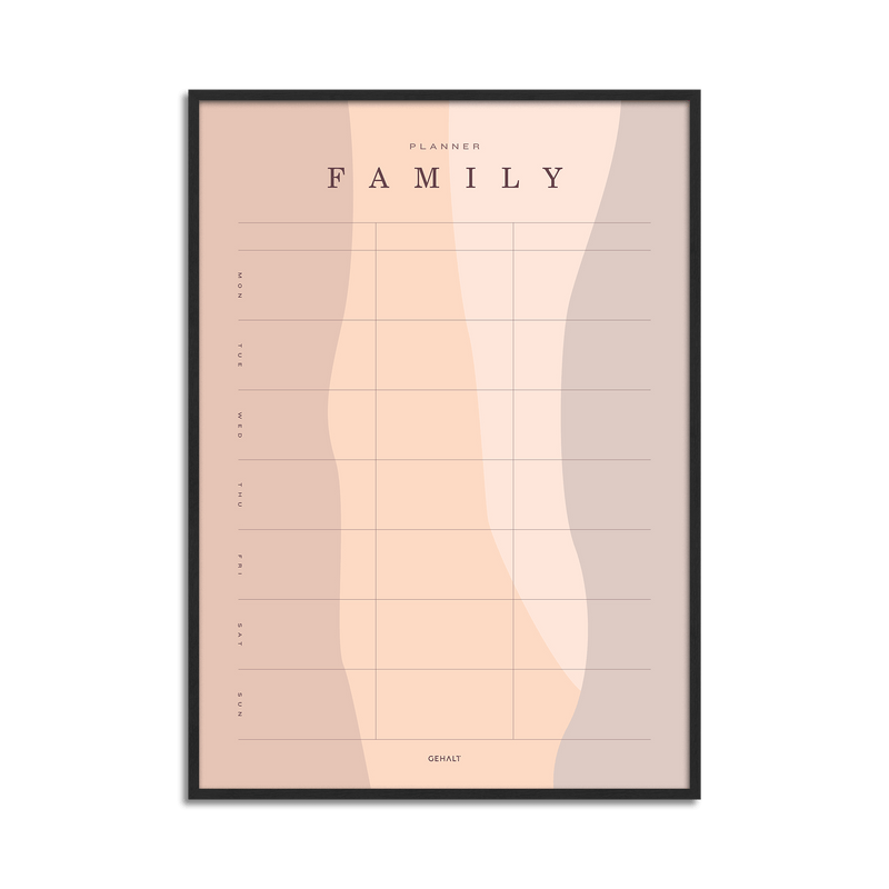 Family Planner (2-5 pers.)