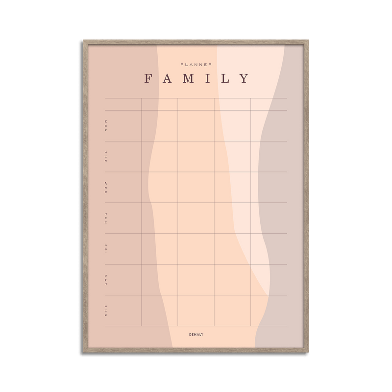 Family Planner (2-5 pers.)