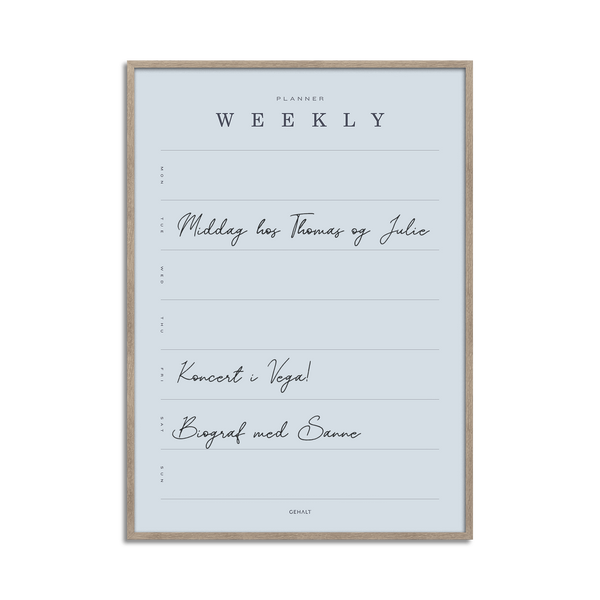 Weekly Planner