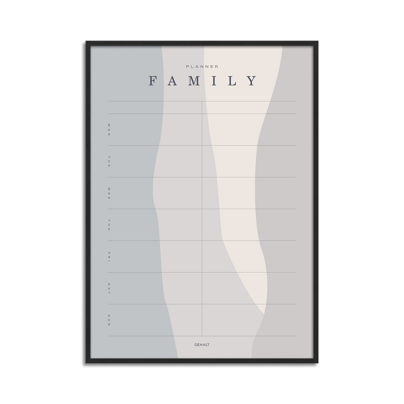 Family Planner (2-5 pers.)