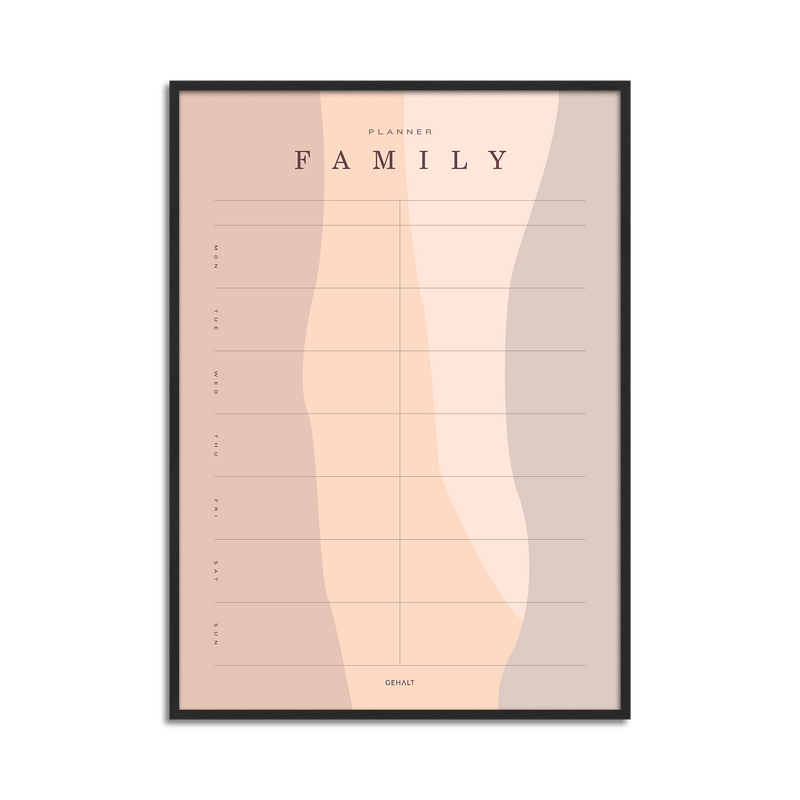 Family Planner (2-5 pers.)