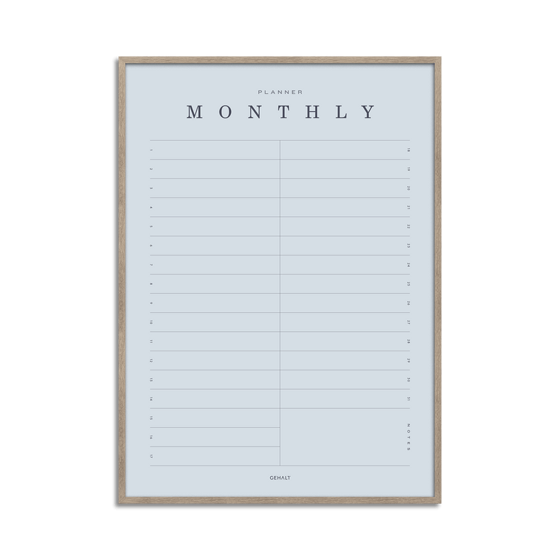 Monthly Planner