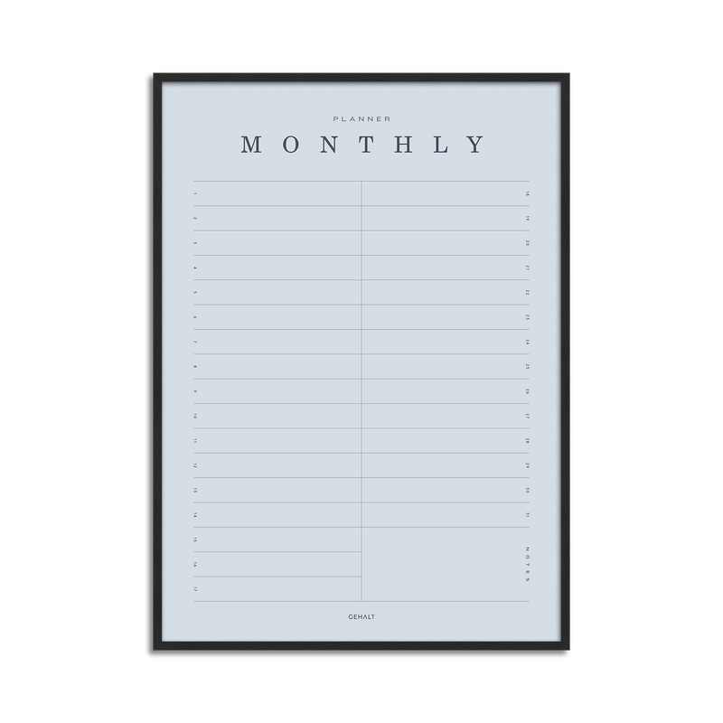 Monthly Planner