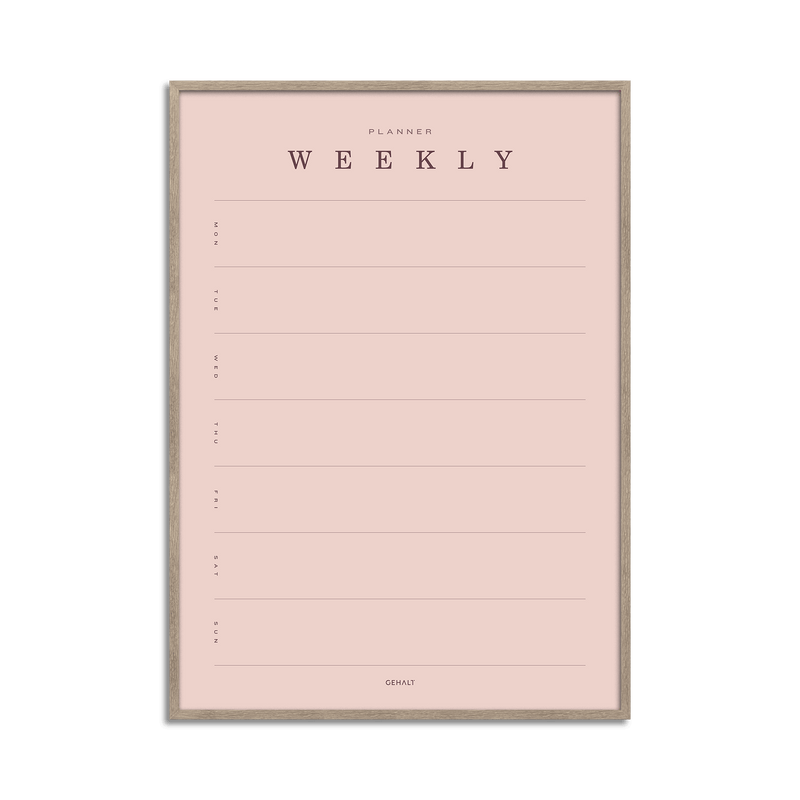 Weekly Planner