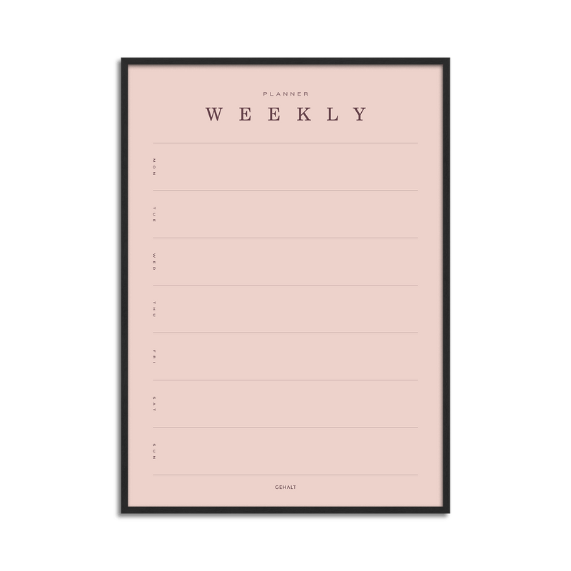 Weekly Planner