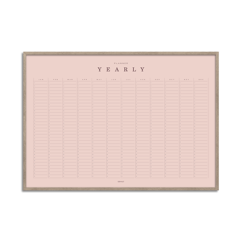 Yearly Planner