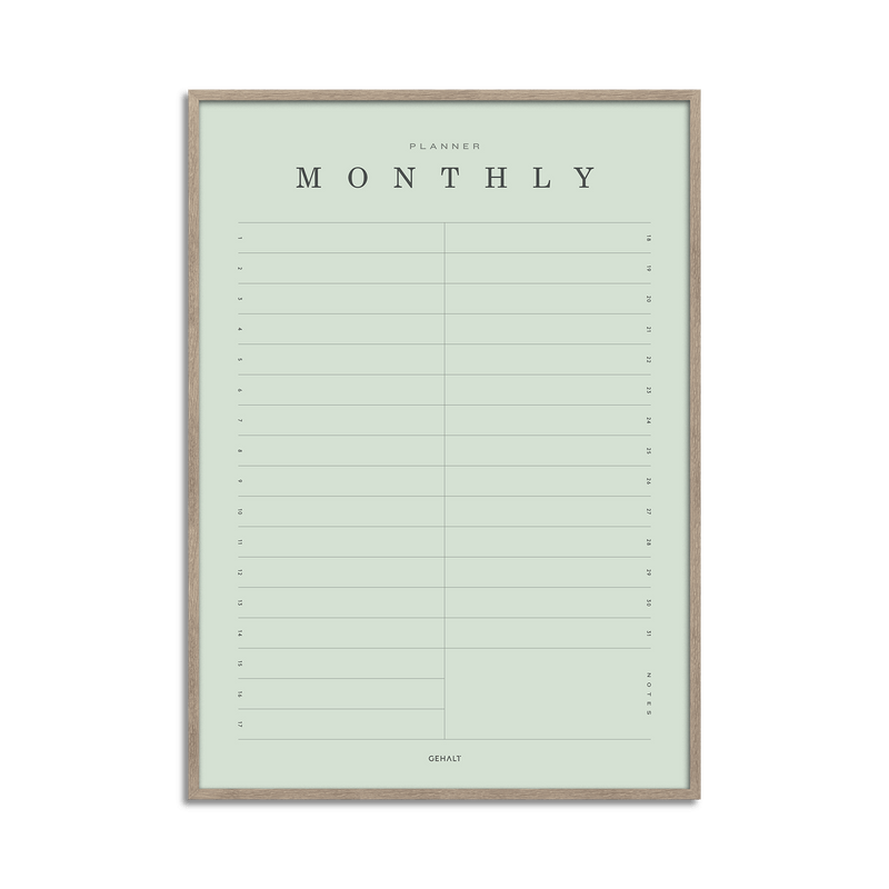 Monthly Planner