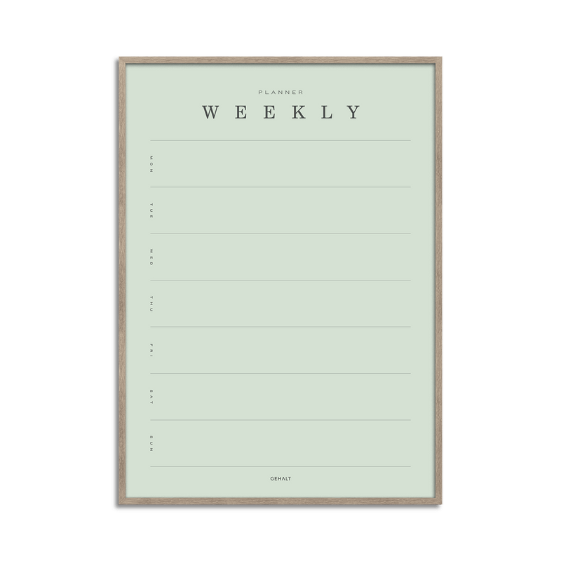 Weekly Planner