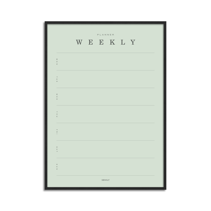 Weekly Planner